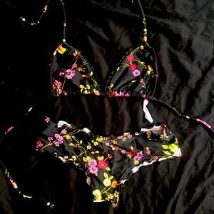 Set bathing suit floral